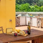Terrace With Castle View