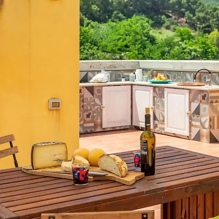 Terrace With Castle View