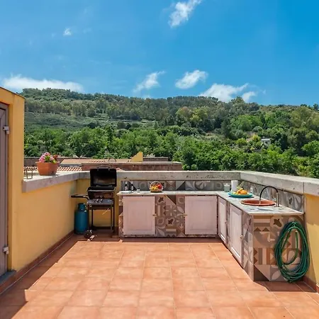 Terrace With Castle View